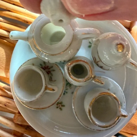 Vintage PICO Miniature Tea Set Porceline made in Japan - Picture 3 of 7